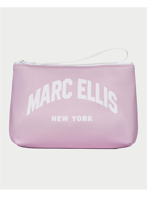 Marc Ellis women's clutch bag with front logo MARC ELLIS | BUBY POUCH ELLISMISTY ROSE